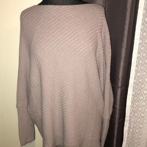 Off the shoulder sweater